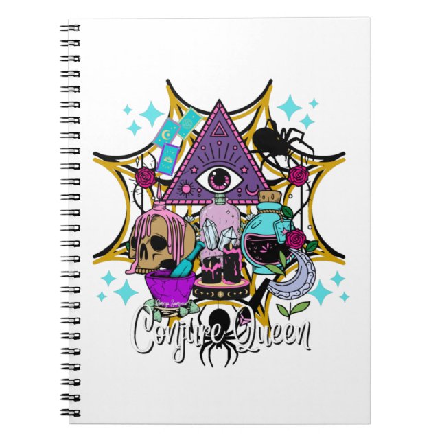 Cuaderno Conjure Queen (Frente)