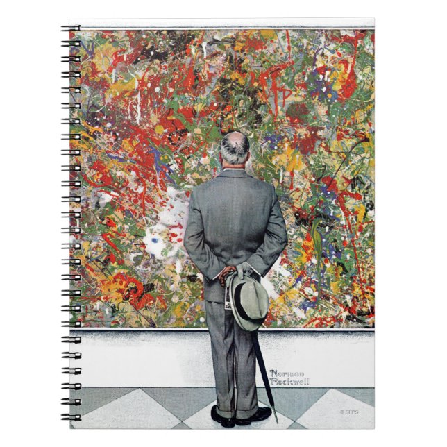 Cuaderno Connoseur de arte por Norman Rockwell (Frente)