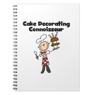 Cuaderno Conocedor de Decoración de Tartas Masculino