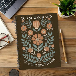 Cuaderno Conocer a Dios y hacerle saber