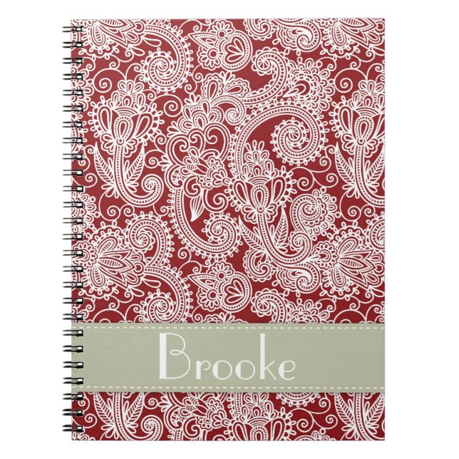 Cuaderno conocido de encargo de Paisley del (Frente)