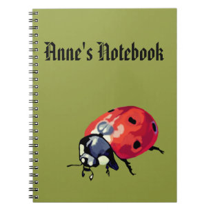 Cuaderno conocido de la mariquita