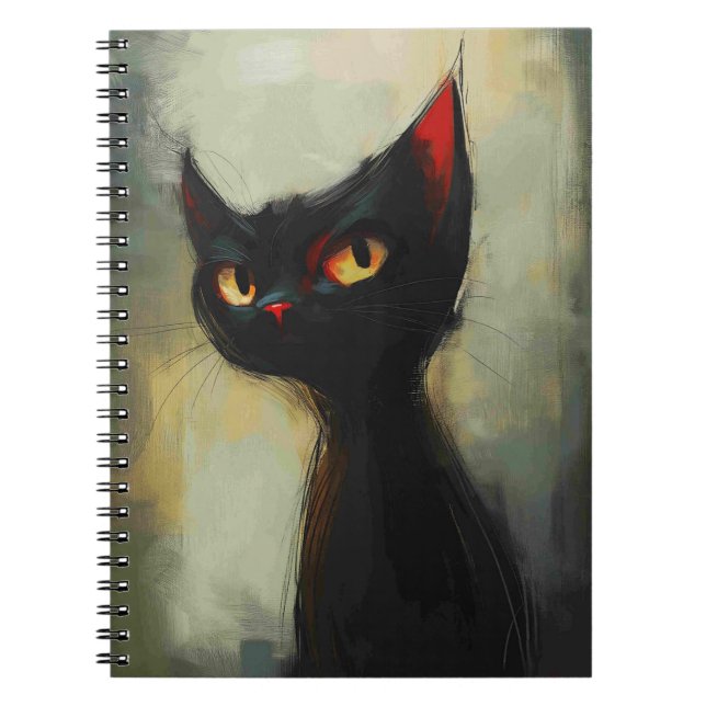 Cuaderno  Conociendo al Gato Ninja Negro  (Frente)