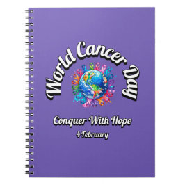 Cuaderno Conquistar Con Esperanza. Día Mundial del Cáncer.