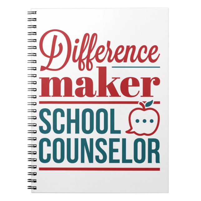 Cuaderno Consejero escolar responsable de diferencias (Frente)