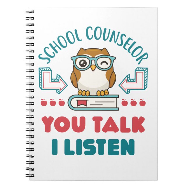 Cuaderno Consejero Escolar Tú Habla Yo Escucho (Frente)