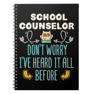 Cuaderno Consejero Escolar Ya Lo He Escuchado Todo Antes