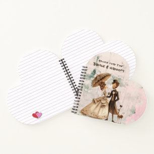 Cuaderno Consejos para la Novia y el Novio Antiguo Vintage