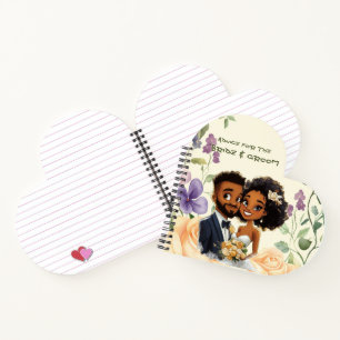 Cuaderno Consejos para la novia y el novio de pareja negra