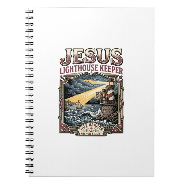 Cuaderno Conserje de faro Jesús Conserje de faro Jesús Ch (Frente)
