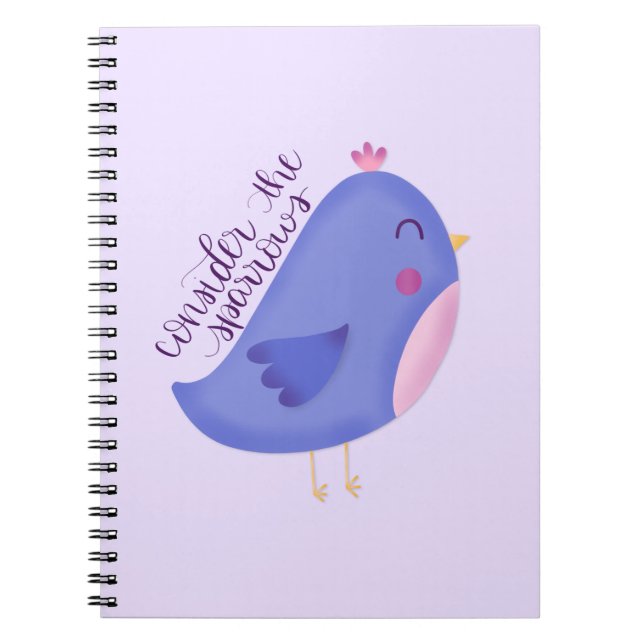 Cuaderno Considerar el Diario de Sparrows (Frente)