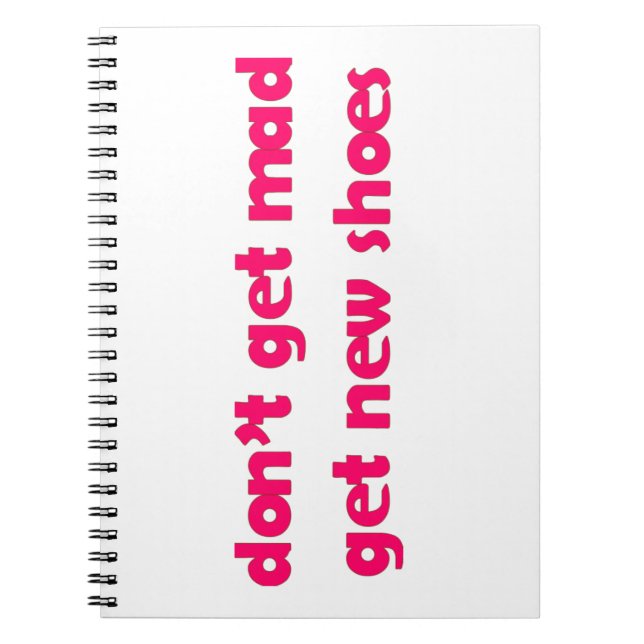 Cuaderno Consiga los nuevos zapatos (Frente)