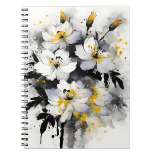 Cuaderno Consolida - Flores de acuarela