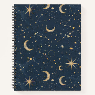 Cuaderno Constelación celeste - Noche estrellada (1)