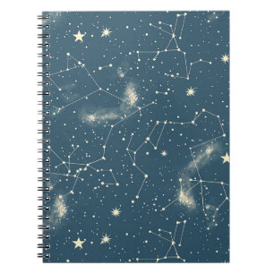 Cuaderno Constelación celeste - Noche estrellada (2)