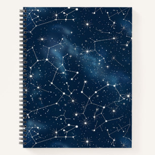 Cuaderno Constelación celeste - Noche estrellada (4)
