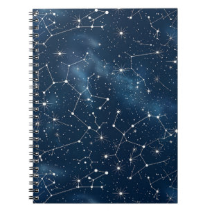 Cuaderno Constelación celeste - Noche estrellada (4)