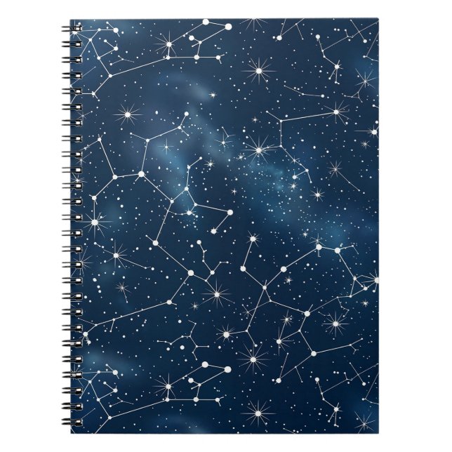 Cuaderno Constelación celeste - Noche estrellada (4) (Frente)
