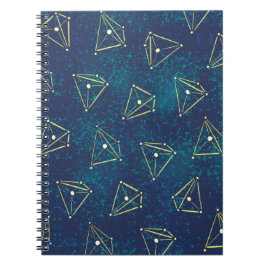 Cuaderno Constelaciones de química del espacio del cielo es