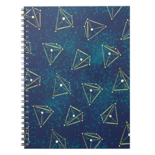 Cuaderno Constelaciones de química del espacio del cielo es