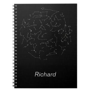 Cuaderno Constelaciones del hemisferio norte con nombre