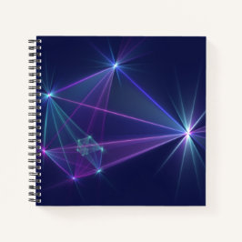Cuaderno Constellation, Abstract Fantasy Fractal Art