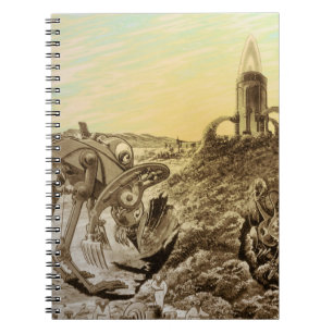 Cuaderno Construcción de planetas de ciencia ficción de vin