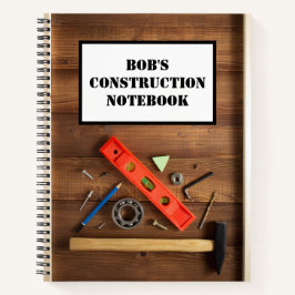 Cuaderno Construcción personalizada