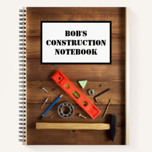 Cuaderno Construcción personalizada