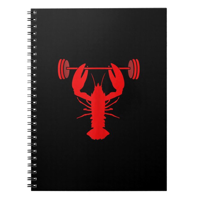Cuaderno Constructor De Bodysters De Halterofilia En Gym (Frente)