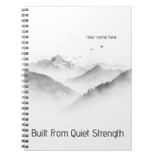 Cuaderno Construido Desde La Fuerza Silenciosa