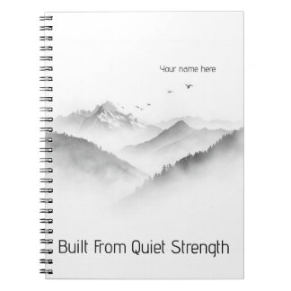 Cuaderno Construido Desde La Fuerza Silenciosa