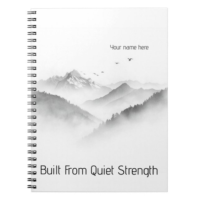 Cuaderno Construido Desde La Fuerza Silenciosa (Frente)