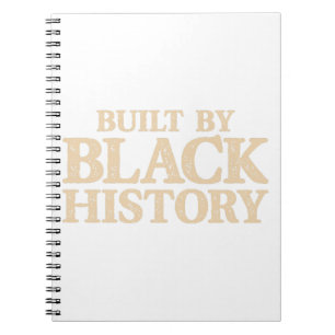 Cuaderno Construido Por La Historia Negra Orgullo Africano-