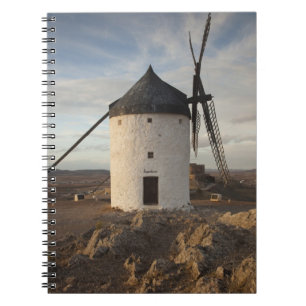 Cuaderno Consuegra, antiguos molinos de viento de La Mancha