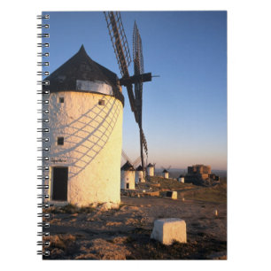 Cuaderno Consuegra, La Mancha, España, molinos de viento