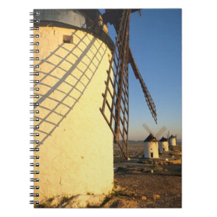 Cuaderno Consuegra, La Mancha, España, molinos de viento y