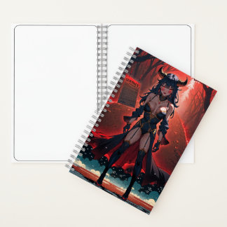 Cuaderno Contacto Súcubo en Encrucijada: Anime Lilin Demon