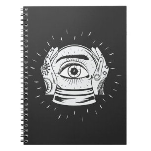 Cuaderno Contadores de la Fortuna de Crystal Ball Psíquicos