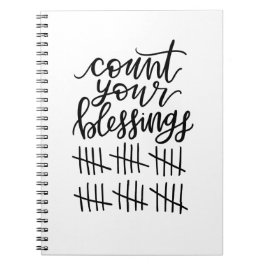 Cuaderno contar su diario de bendiciones