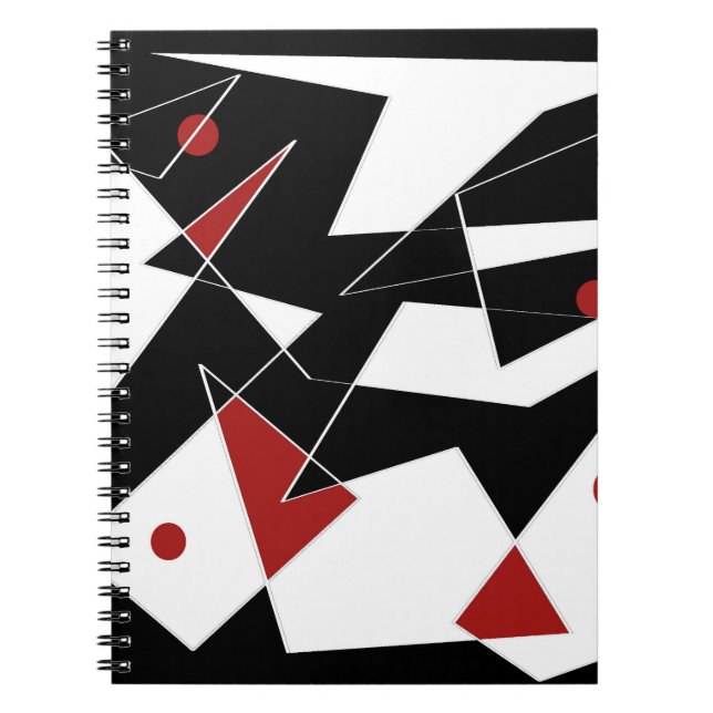 Cuaderno Contemplar el bloc de notas en espiral de bolas ro (Frente)