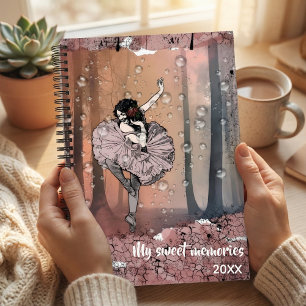 Cuaderno contemporáneo único y elegante para ella