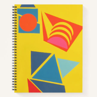 Cuaderno Contemporary Abstract Bits ’n Pieces Notebook