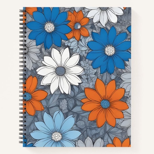Cuaderno Contraluz Floral (Anverso)