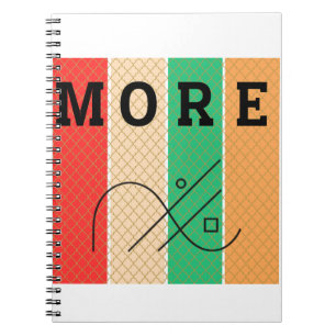 Cuaderno Contraste y geometría negrita