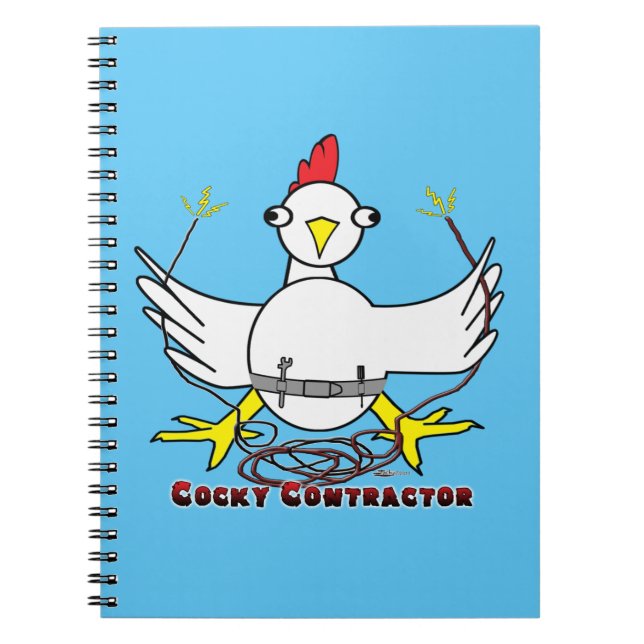 Cuaderno Contratista de Cocky (Frente)