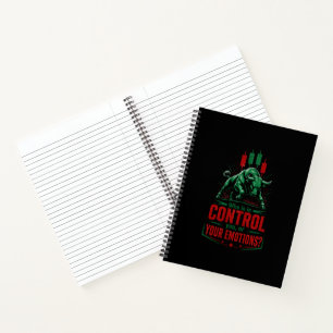 Cuaderno Controla Tus Emociones Toro Mentalidad de Trading