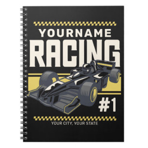 Cuaderno Controlador de coche de carreras rápidas personal