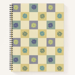 Cuaderno Controles de flores amarillas