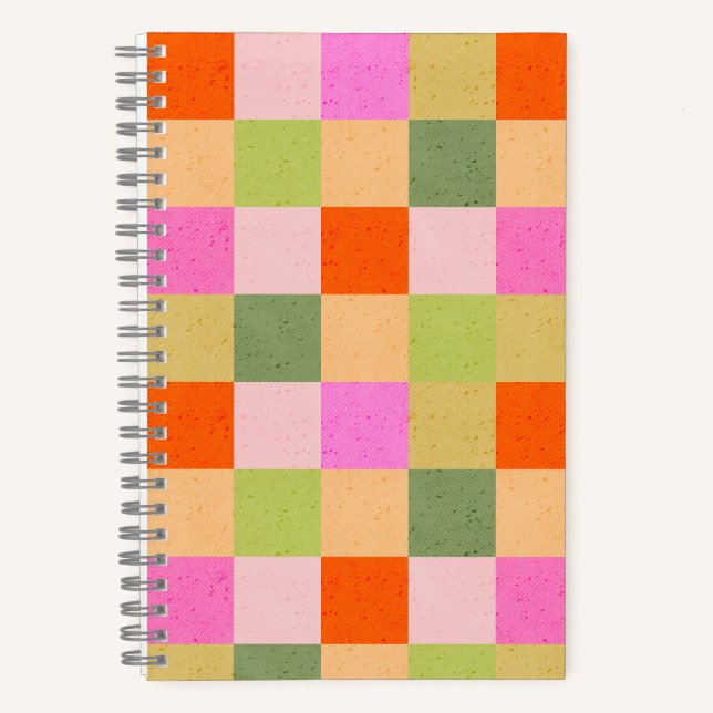 Cuaderno Controles retro de Groovy (Anverso)
